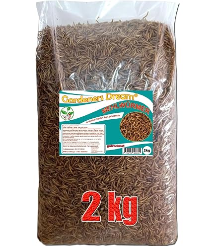 Igelfutter Insekten Getrocknete Mehlwürmer 10 Kg ? Produktbild-Vorschau 2