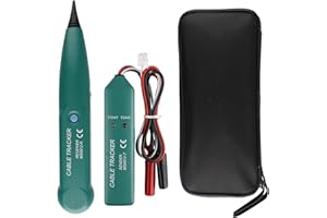 Kabelbruch Suchgerät Mähroboter, Gobesty Cable Tracker, Kabelfinder Kabeltester Leitungssucher, Kabelsucher Leitungssuchgerät, Kabel-Tracer für Netzwerkkabel-Tester, Durchgang des Testschaltkreises