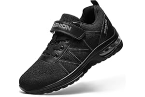 ASHION Kids Trainers Boys Girls Walking Running Athletic Sneakers Lightweight Child School Shoes