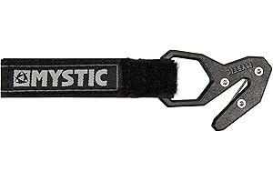Mystic Watersports - Couteau de sécurité Surf Kitesurf & Planche à Voile - Noir