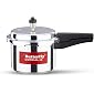 Butterfly Cordial Induction Base Aluminium Pressure Cooker with Outer Lid, 3 litres, Silver