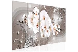 Runa Art Quadro Orchidea Fiori Stampa D'Arte Tela Non Tessuta Decorazione Murale Soggiorno Camera Da Letto 006256b