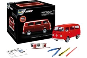 Revell Adventskalender, VW T2 Bus mit Easy-Click-System in 24 Tagen zum Modellbus, Adventskalender für Jungen, Mädchen & Erwachsene ab 10 Jahren, Geschenk zu Weihnachten