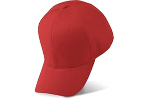 Romens Ltd Kids Baseball Cap - Summer Cap for Girls and Boys – One-Color Original Childrens Sun Cap - Sun hat for Children Aged 4-14 Years - Sports Cap 100% Cotton in Vivid Trendy Colors