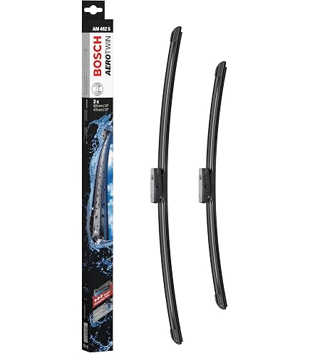Spazzola Tergicristallo Bosch Aerotwin Singola AM21U - 3397008568, Design Aerodinamico, Facile Installazione