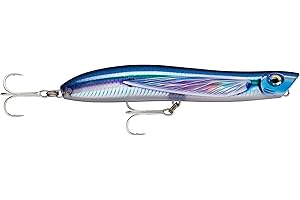 Rapala - Maxrap Walk'n Roll Fishing Edilizia ABS - Attire Acqua dolce per mare e pavimenti - Profondità di nuoto superficiale - Taglia 10 cm / 13G - Made in Estonia - HD Flying Fish UV