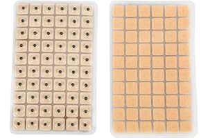 YINHING Ear Press Seeds 600Pcs Ear Press Seeds Acupuncture Disposable Ear Press Seeds,Counts Acupuncture Vaccaria Ear Seeds,Massage Plaster Bean