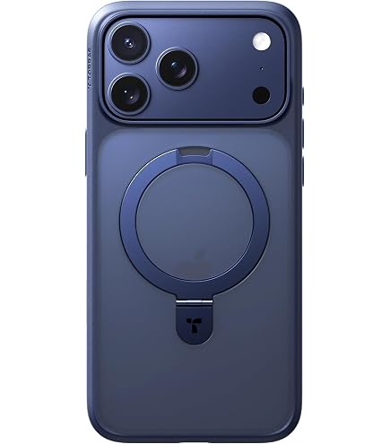 Verco MagSafe Hülle Für IPhone 14 Plus – Mit Ausklappbarem Magnetring-Ständer, Stoßfest & Transparent