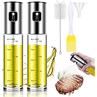 BETA NOBLE Reinforced oil sprayer for cooking, oil spray bottle, oil spray for cooking, olive oil sprayer for salad, grilling