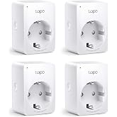 Tapo P100 4-Pack, Akıllı Mini Wi-Fi Soketi, Amazon Alexa ve Google Home ile &Ccedil;alışır, Uzaktan Kontrol, Cihaz Paylaşımı, Hub Ge