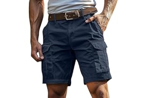 Bermudas Hombre Verano Montaña Casual Bolsillos Bermudas Senderismo Multibolsillos Trekking