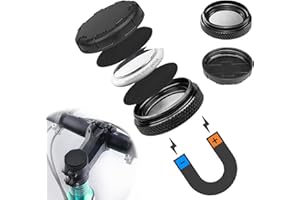 WIOONI Staffa AirTag Kit di Protezione Nascosta per Forcella di Bicicletta, Compatibile per Apple AirTag, Staffa Magnetica Antiurto, Protettiva, Impermeabile, per Staffa Auto Moto