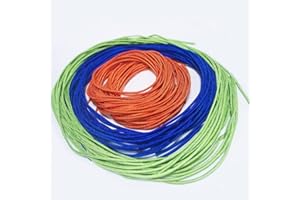 YOSTAR Diabolo - Lacci professionali per diabolo, in nylon di alta qualità, adatti per ogni diabolo, inclusi 3 colori blu, verde, arancione