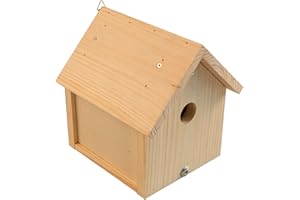 Windhager Nidificazione degli Uccelli della Cassetta di nidificazione Robin, Nido, Uccello casa, incubatore, Casetta degli Uccelli per Bambini, 06946