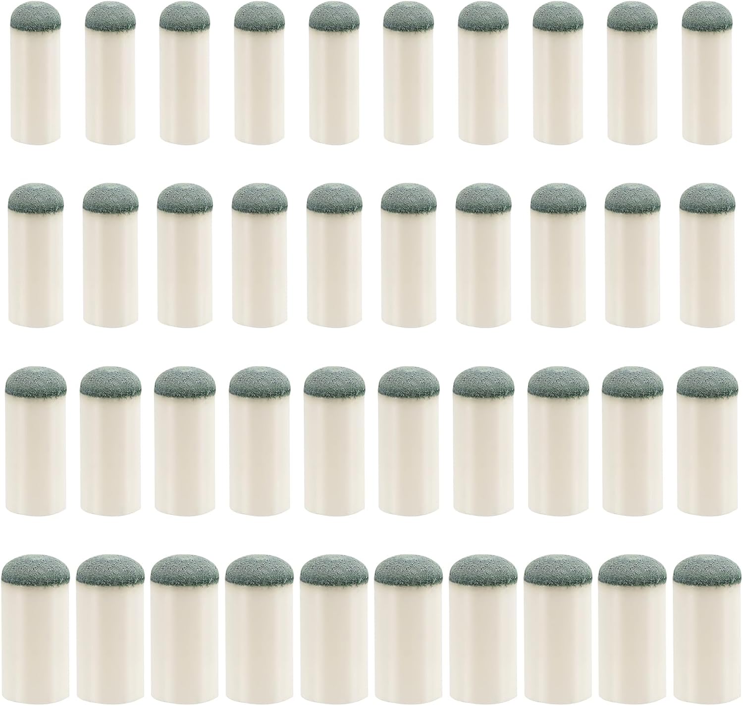 XIHIRCD 40uds Puntas para Tacos de Billar, 4 Tamaños de Puntas para Palos de Billar No Requiere Herramientas Repuesto de Puntas para Tacos de Billar 9mm 10mm 12mm 13mm para Tacos de Billar