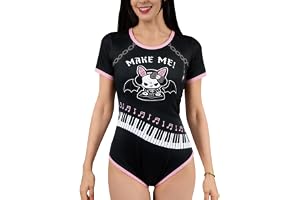 LittleForBig Silkeslent Sparkdräkt Onesie Pyjamas Bodysuit - Bella Goth Brat Onesie