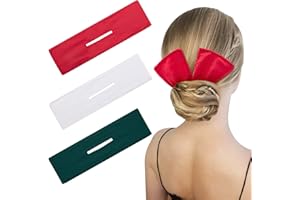 MELLIEX 3pcs Deft Bun Hair Chignon Maker per Capelli French Twist Magic Elegante Panno Multicolore Accessori di Capelli, Fascia per Capelli da Donna