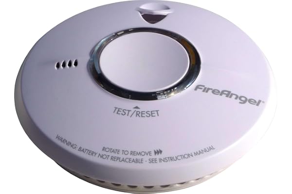 FireAngel ST-620 Détecteur de fumée thermo-optique Stand-Alone avec matériel de montage