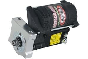 Powermaster 9609 Master Infi-Clock Starter Motor (Chevy, Pont LS, LSX Eng GMC LS Truck 4.8L,5.3L,6.0L,6.2L 168T Flyw Black Wrinkle), 1 Pack