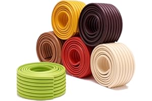 M2cbridge Multifunctional Edge and Corner Guard Coverage Baby Safety Bumper DIY 2m (Black)