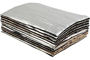 EpheyFIF Tapis insonorisant pour voiture - Alubutyl - Isolation acoustique et amortissement - 10 feuilles - 250 mm x 180 mm x 5 mm