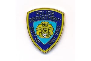 HEGIBAER Police Department New York NY emblème Badge NYPD Police broches pins Badge 90