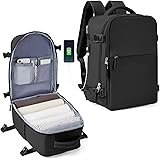 SZLX Zaino Ryanair 40x20x25 Bagaglio a Mano zaino Borse da Cabina per Easyjet 45x36x20 Zaino da Viaggio donna con porta ricar