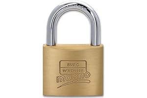 Burg Wächter 50 K1 GL Vorhangschloss 400 E Magno gleichsperrend, Sperre KA1, Breite 50 mm