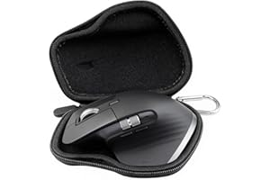 AONKE Dur Étui Housse Cas Compatible avec Logitech MX Master 4/MX Master/Master 2S/MX Master 3/MX Master 3S Souris (Noir)