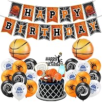 16 Sacchetti Regalo A Tema Basket Con Manici – 15x8x21 Cm, 4 Stili Colorati, In Carta Kraft Per Feste Di Compleanno E Bomboniere