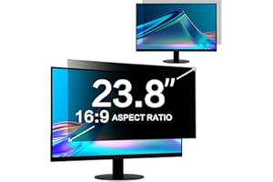 ZOEGAA Pantalla Antipiquete para Monitor 23.8 pulgadas 16:9, Pantalla Antipiquete Desmontable, Pantalla Antipiquete con Bloqueo de Luz Azul y Antirreflejo, para HP/Dell/Acer/Lenovo/ThinkPad/Asus