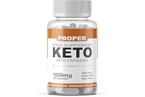SLIM WARRIORS Proper Keto - Natural Weight Management - Vegan,Support for Men & Women -1 Month Supply / 60 Capsules