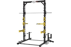 Grupo Contact - Máquina Multipower Fitness Multifuncional, con Jaula Rack, Uso Profesional y Particular, Mo. TS113, Ideada para Multiejercicios con Soporte de Discos.