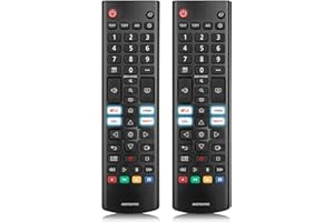 EWO'S (Pack of 2) Universal Remote Control for All LG UHD OLED EVO QHD QNED NanoCell 4K 8K Smart TV Magic Remote Replacement AKB75855501 AN-MR20GA MR21GA MR22GN MR23GA AKB76040301 AKB75095308 AKB76037605