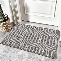 Homaxy rutschfest Fußmatte Waschbar Schmutzfangmatte Fussmatte Aussen Pflegeleichte Sauberlaufmatte Türmatte für Innen…