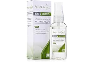 Perspi-Guard Maximum Strength Antiperspirant Spray 50 ml, 1-Pack, Strong Deodorant for Excessive Sweating & Hyperhidrosis, Anti Sweat Spray, Unscented