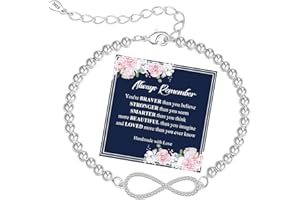 VEEDOFA 925 Sterling Silver Bead Bracelet for Women Bead Bracelets for Womens 925 Silver Bracelet Gift for Women Jewellery for Women