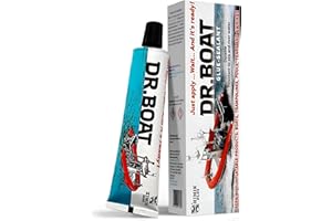 DR.BOAT Dr Boat Heavy Duty Repair Kit for Boat Kayak, Canoe, Tent, Inflatables, Swimming Pool, Hot Tub - LIQUID PATCH Resistant to Fresh and Salt Water UV-Resistant Long-lasting - 40ML