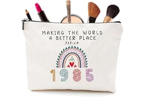 FENQURO Regalo 40 Anni Donna - Beauty Case Perfetto Per Il 40º Compleanno, Ideale Come Regalo Di Compleanno Per Moglie, Sorella O Amica, Per Celebrare I 40 Anni Di Compleanno Donna