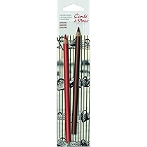 Conte Sketching Pencils - Set Of 6 Sanguine Drawing Pencils For Artists & Students