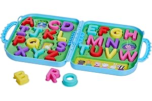 Peppa Pig greta gris peppa’s alphabet case, alfabetpussel, leksaker för barn i förskoleåldern