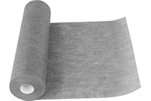 ANYUNKEY Tischläufer aus Vlies,in Grau (30 cm x 25 m),dekoratives Tischband,Tischdeko für Geburtstage & Hochzeiten, Taufe,Konfirmation oder Kommunion, Bunte Dekoration zu besonderen Anlässen(grau)