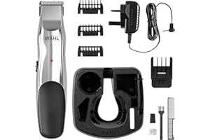 Wahl Groomsman Rechargeable Beard Trimmer, Gifts for Him, Beard Trimmers for Men, Stubble Trimmer, Male Grooming Set, Cordless Beard Trimmer, Beard Care Kit