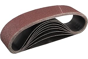 STEBRUAM Nastri Abrasivi 100x 915 mm,8PCS 40 grana Levigatrice a Nastro