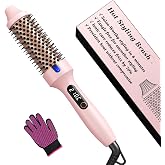Haokoo Thermal Brush 38 mm, Shaping Brush for Volume and Soft Waves | Thermal Brush &amp; Ionic Ceramic Anti Frizz Hair Shaper 6