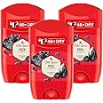 3 x Old Spice Rock Antiperspirant Deodorant Stick 50 ml Each Reduces Sweat