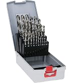 Bosch Professional 19 Punte HSS-Cobalt ProBox – Per Acciaio Inossidabile, 1-10 Mm