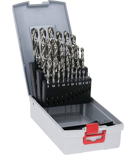 Coffret 19 Forets HSS-E Co5 1 à 10 Mm BOHRCRAFT – Pour Inox Et Acier