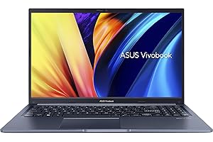 ASUS Vivobook 15 M1502YA-BQ881 - Ordenador Portátil 15.6" Full HD (AMD Ryzen 7 5825U, 16GB RAM, 512GB SSD, Radeon Graphics, Sin Sistema Operativo) Azul Tranquilo - Teclado QWERTY español