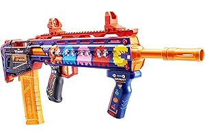 XSHOT SKINS Pro Series Longshot by ZURU with 40 Darts, Air Pocket Technology Darts and Dart Storage, Outdoor Toy for Boys and Girls, Teens and Adults (Pac-Man)